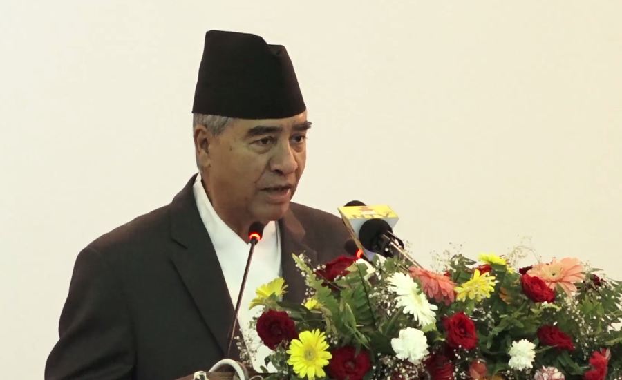 बाघकाे वासस्थान सुरक्षित गराउन विशेष ध्यान दिनुपर्छ : प्रधानमन्त्री देउवा