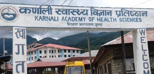कर्णाली स्वास्थ्य विज्ञान प्रतिष्ठान जुम्लामा ३५ जना कर्मचारीको माग