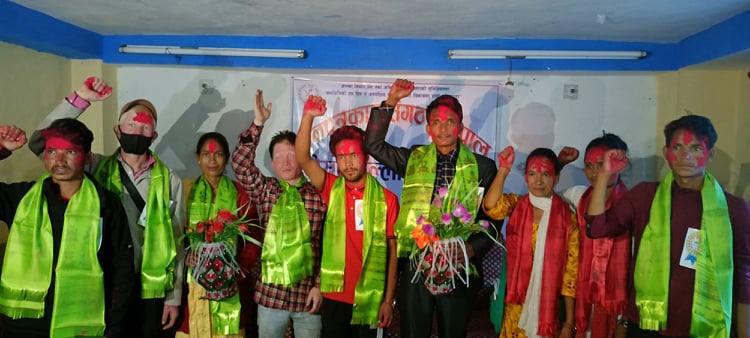 जनपत्रकार संगठन कालिकोटको अध्यक्षमा खडक विश्वकर्मा निर्वाचित