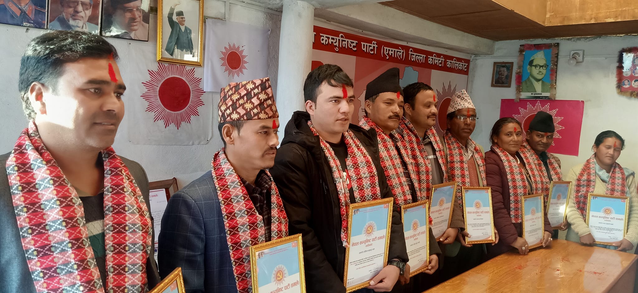 कालीकोटबाट चुनिए १५ जना एमाले महाधिवेशन प्रतिनिधि,