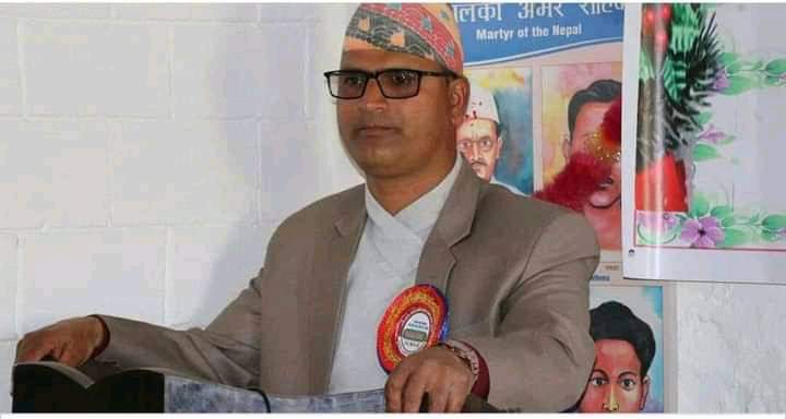 उपाध्यक्ष पदमा खड्गराज उपाध्यायकाे उमेरद्वारी धोषणा