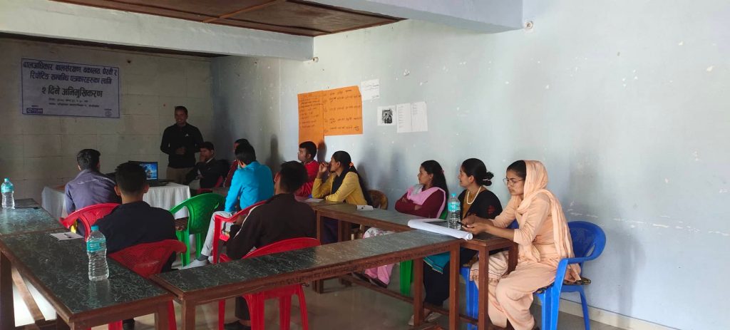 बालबालिकाको क्षेत्रमा रिपोर्टिङका लागि पत्रकारहरुलाई तालिम