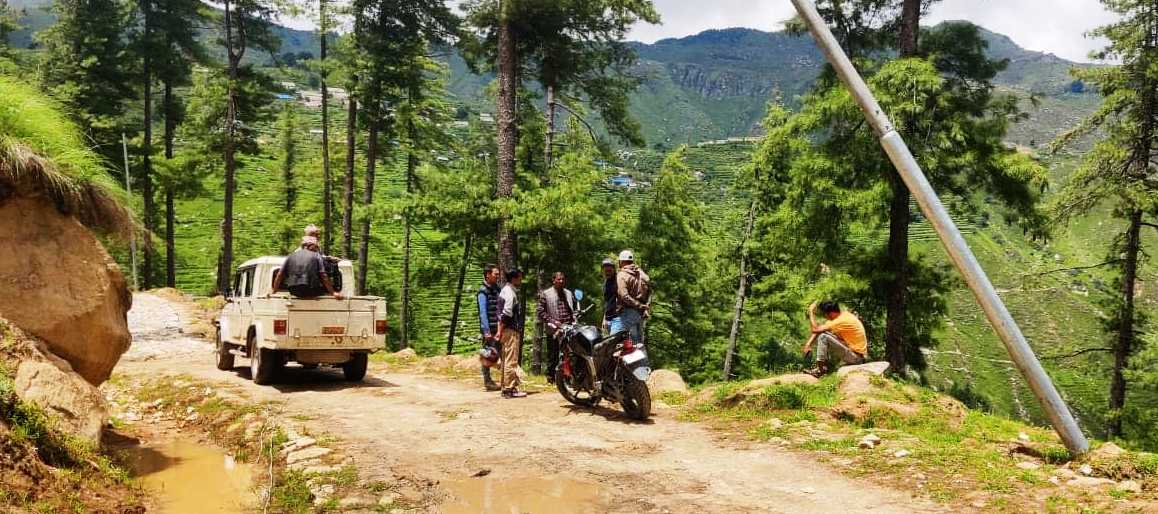 तिलागुफामा राष्ट्रिय प्रसारण लाइन जडान सुरु