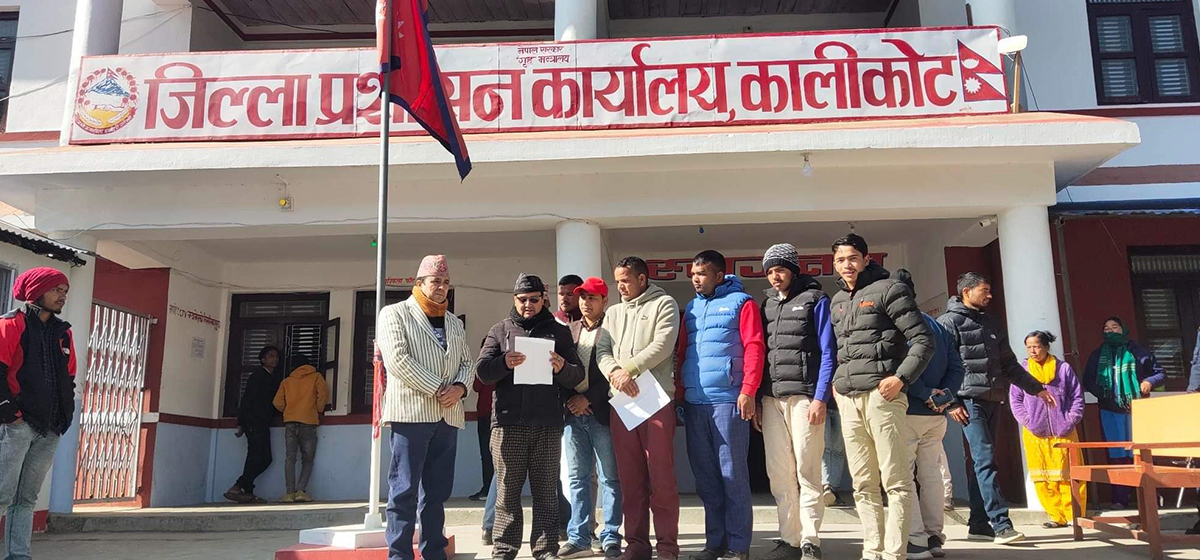 बालविवाह रोक्न अभियान्ताले बुझाए ध्यानाकर्षण पत्र