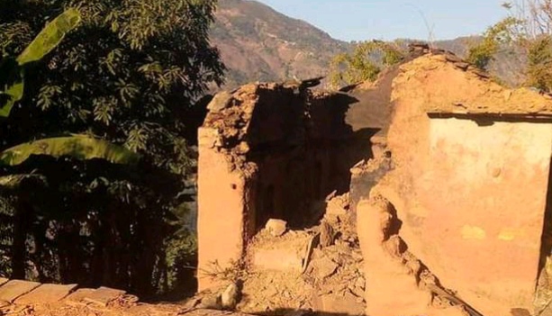 घरभित्रै जलेको अवस्थामा पुरुषको शव फेला